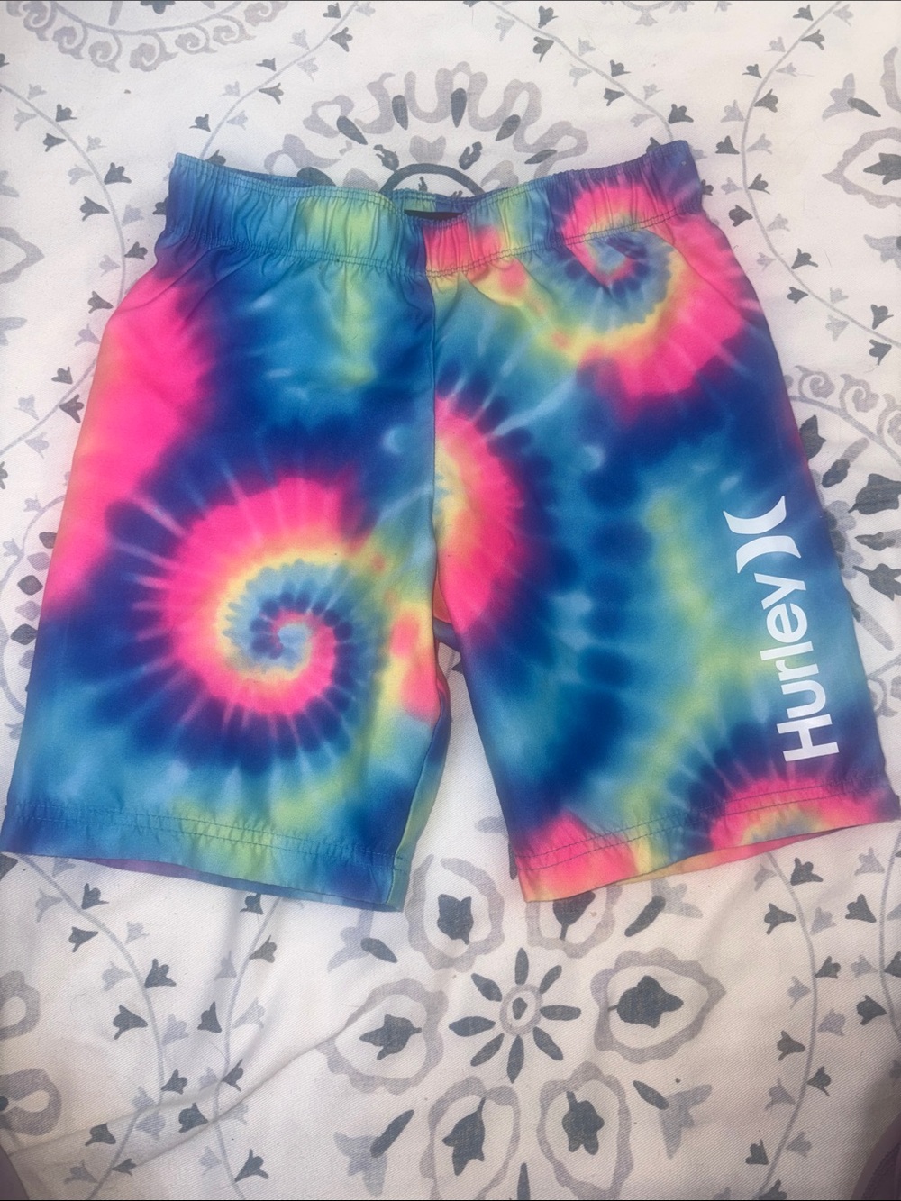 ⭐️ 5 for $25 ⭐️Hurley Tie-Dye Swim Shorts sz6